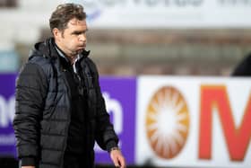 Dunfermline Athletic sacked Peter Grant on Sunday following the 4-2 loss to Arbroath. (Photo by Mark Scates / SNS Group)