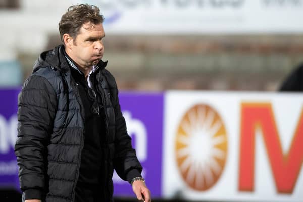 Dunfermline Athletic sacked Peter Grant on Sunday following the 4-2 loss to Arbroath. (Photo by Mark Scates / SNS Group)