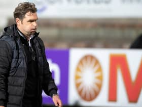 Dunfermline Athletic sacked Peter Grant on Sunday following the 4-2 loss to Arbroath. (Photo by Mark Scates / SNS Group)