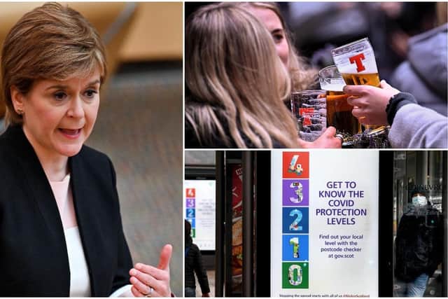 Nicola Sturgeon has confirmed Scotland will move into Level 0 Covid restrictions from 19 July (Getty Images)