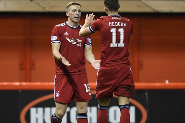 Aberdeen's Lewis Ferguson is attracting interest from England. (Photo by Ross MacDonald / SNS Group)