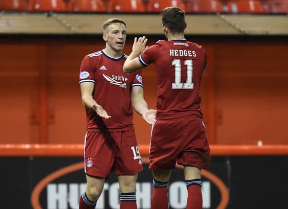 Aberdeen's Lewis Ferguson is attracting interest from England. (Photo by Ross MacDonald / SNS Group)
