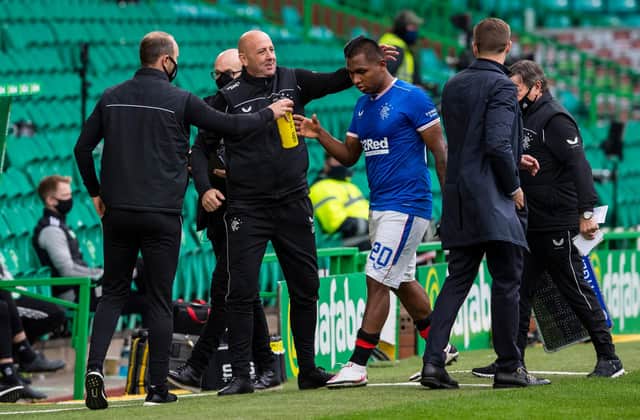 Gary McAllister says Rangers welcome the return of Alfredo Morelos for the match against St Johnstone. (Photo by Alan Harvey / SNS Group)