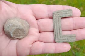 Recent archaeological finds at Culloden battlefield, which shed light on the intensity of the battle, and could include a shoe buckle belonging to the Cameron clan chief wounded in the battle. Picture: National Trust for Scotland/PA Wire