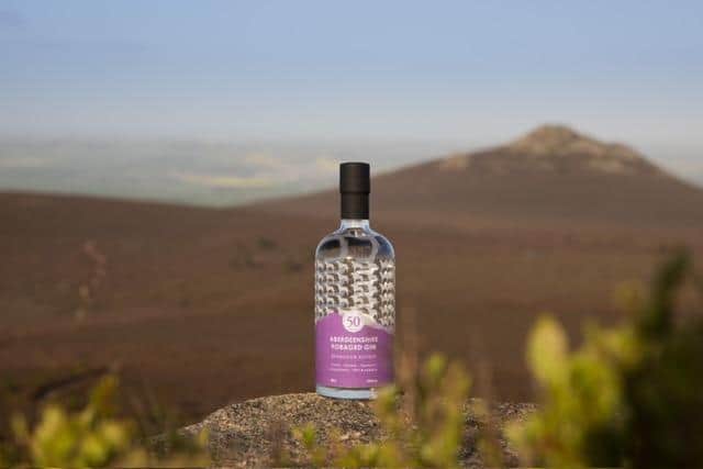 The one-off batch of gin was launched to mark the 50th anniversary of the Bailies of Bennachie.