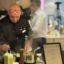 Roy Simpson, Head Chef at HC-One Scotland’s Balfarg Care Home in action in the kitchen
