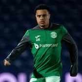 CJ Egan-Riley made his Hibs debut in the 1-1 draw at Ross County on Tuesday after joining on loan from Burnley. (Photo by Paul Devlin / SNS Group)