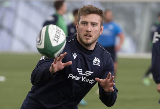 Scotland No 8 Matt Fagerson is looking to keep the Dublin crowd quiet. (Photo by Paul Devlin / SNS Group)