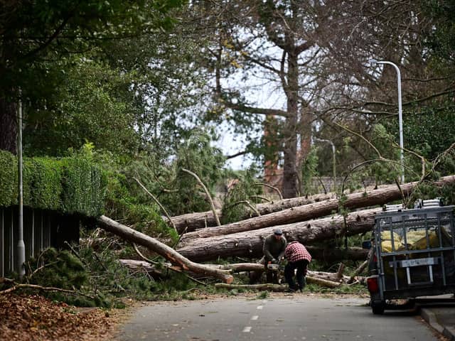 As climate change increases, severe storms will put pressure on important infrastructure designed with more benign conditions in mind (Picture: Paul Ellis/AFP via Getty Images)