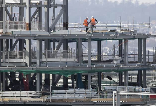 Work on non-essential construction projects in Scotland is currently suspended. Picture: Jane Barlow/PA Wire