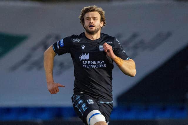 Glasgow's Richie Gray has not played since October. Picture: Bill Murray / SNS