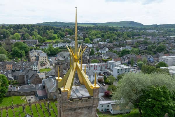 The Crown of Thorns spire of St Michael’s Parish Church. Picture: Church of Scotland