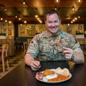 Armed Forces personnel and veterans can receive a free hot breakfast at Tesco this Sunday