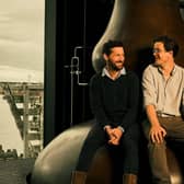 Paddy Fletcher, left, and Ian Stirling of Port of Leith Distillery. Image: AwAyeMedia