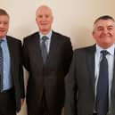 Directors of the group's main subsidiary, Sports and Leisure Management – David Bibby, Martin Bell and Mark Drysdale.