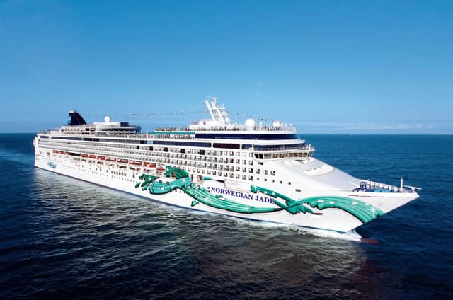 The Norwegian Jade at sea (Picture: Michel Verdure)