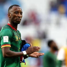 During the World Cup in Qatar, Gael Ondoua made headlines by wearing an image of the Russian flag on his boots.