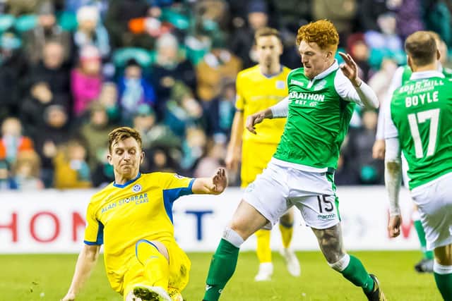 Liam Craig says it has no relevance to him that the Scottish Cup final comes against old club Hibs.(Phot by Roddy Scott/SNS Group).