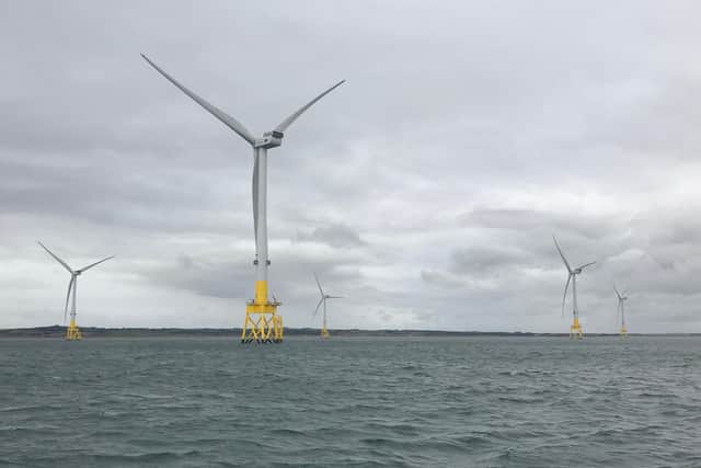 Scotland will get 25 gigawatts of additional renewable electricity generating capacity if plans for 17 new offshore wind project around the country come to fruition. Picture: Ilona Amos
