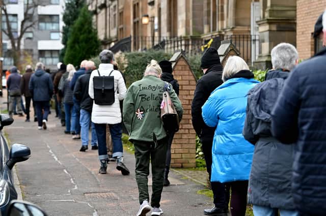 Booster programmes have been made a priority, with queues forming at many vaccination centres.