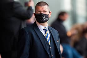 SPFL chief executive Neil Doncaster has called for fans to be allowed back into stadiums. (Photo by Ross Parker / SNS Group)