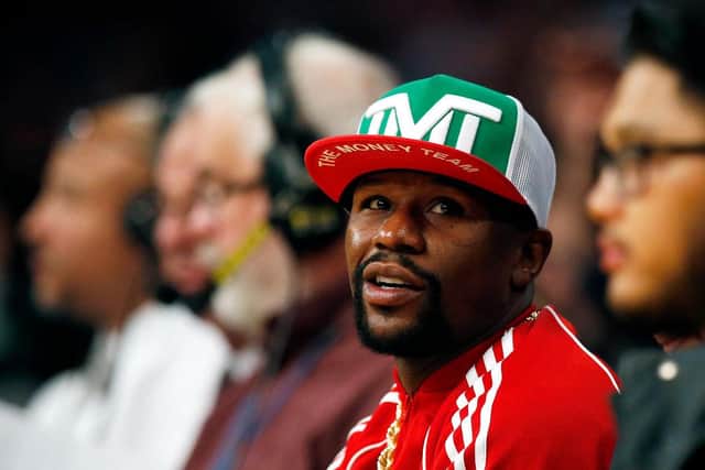 Boxer Floyd Mayweather has announced his return to the ring. (Pic: Getty Images)