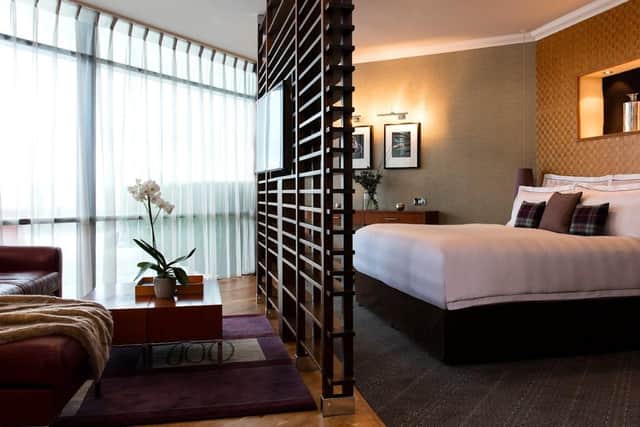 Among the hotel's 77 rooms are suites which open out onto the rooftop garden. Pic: Contributed
