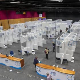 Behind the scenes at the EICC vaccination centre
