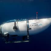 OceanGate's submersible named Titan. Image: OceanGate Expeditions/PA Wire