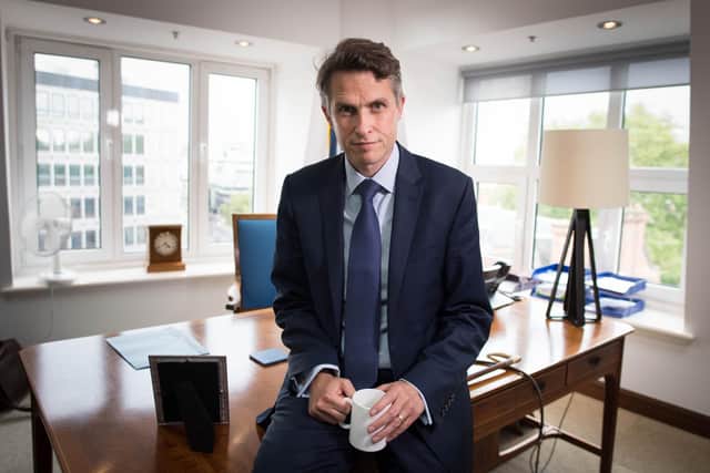 Gavin Williamson was ousted in the reshuffle.