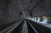 The Ceneri Base tunnel in Switzerland, which opened in September, is of a similar length to the Forth tunnel proposed by the Scottish Greens. (Picture: AlpTransit Gotthard Ltd)