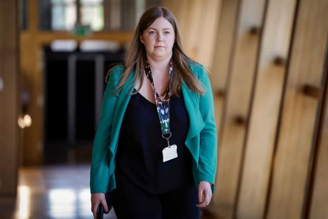 Scottish Green Party MSP Gillian Mackay (Picture: Jeff J Mitchell/Getty Images)