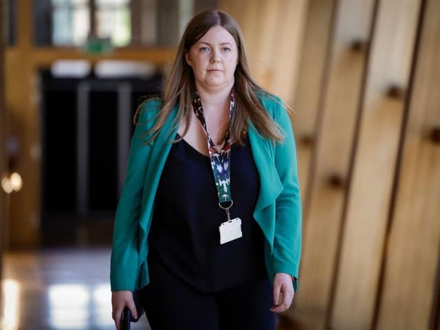 Scottish Green Party MSP Gillian Mackay has proposed a Bill to introduce safe access zones around healthcare settings that provide abortion services (Picture: Jeff J Mitchell/Getty Images)