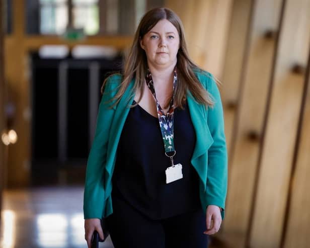 Scottish Green Party MSP Gillian Mackay has proposed a Bill to introduce safe access zones around healthcare settings that provide abortion services (Picture: Jeff J Mitchell/Getty Images)
