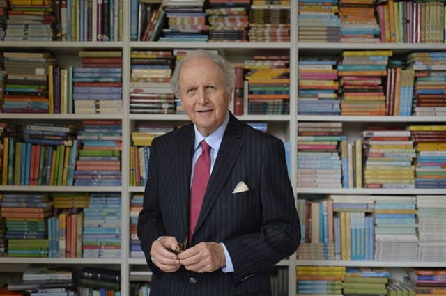 Edinburgh author Alexander McCall Smith has been honoured with a lifetime achiement award for his contribution to Scottish literature (Picture: Kirsty Anderson)