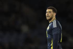 Che Adams has scored five goals in 29 appearances for Scotland.