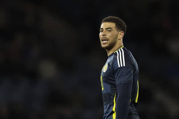Che Adams has scored five goals in 29 appearances for Scotland.