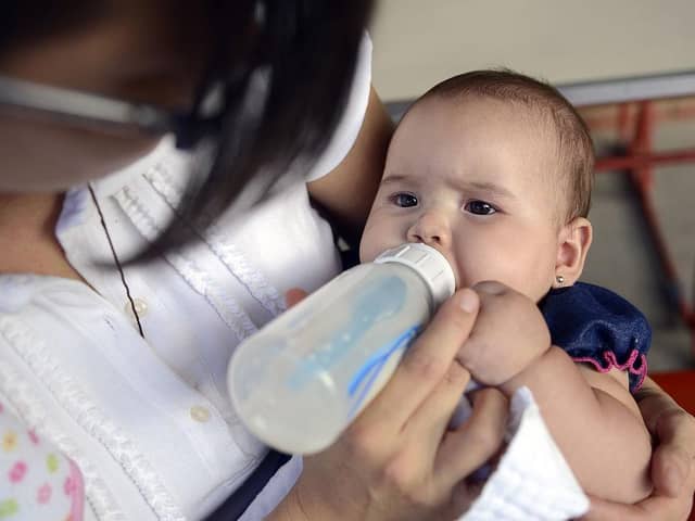 Parents are struggling to afford formula for their babies.