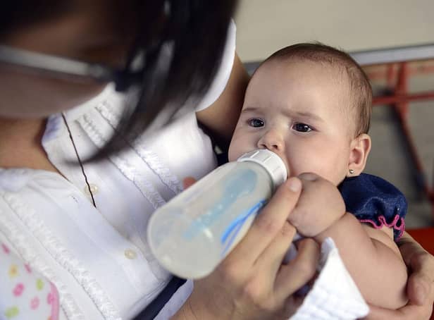 Parents are struggling to afford formula for their babies.
