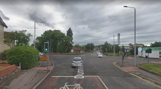Emergency services were called following the collision on Dunnikier Road in Kirkcaldy at bout 4.20pm on Friday.