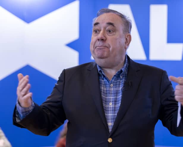 Alba party leader Alex Salmond, who has claimed the SNP's "incompetence" in government has "hindered" the cause of Scottish independence. Photo: Robert Perry/PA Wire