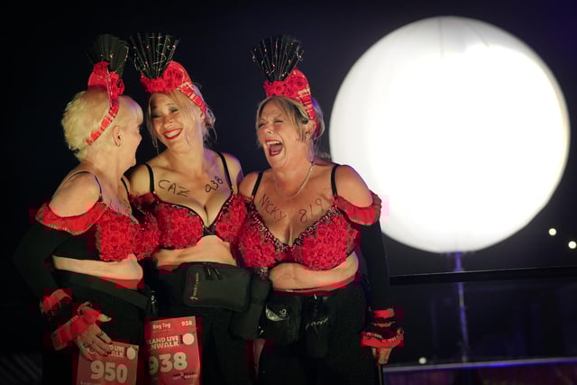 The Moonwalk took place on Saturday evening