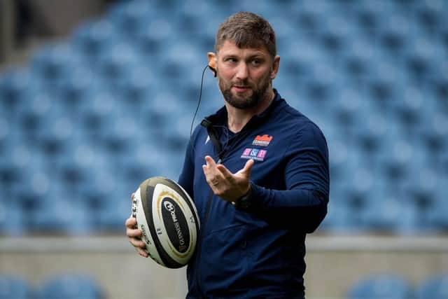 Edinburgh assistant coach Steve Lawrie. Picture: Ross Parker/SNS