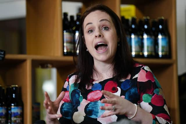 SNP leadership candidate Kate Forbes. Picture: Jane Barlow/PA Wire