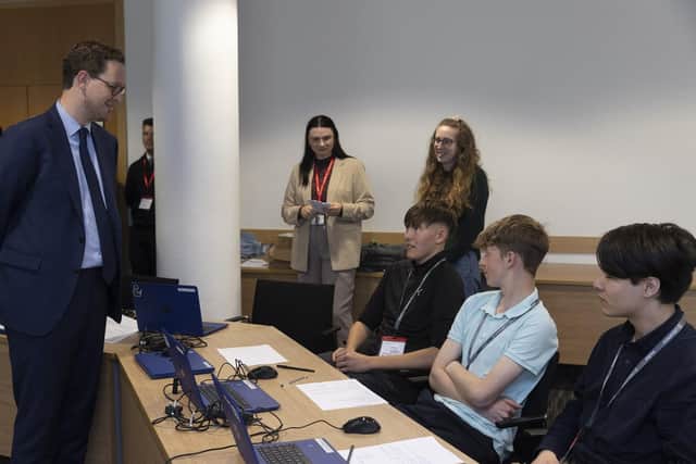 Apprentices shared details of the diverse ways that they have increased their skill sets since joining Leonardo.