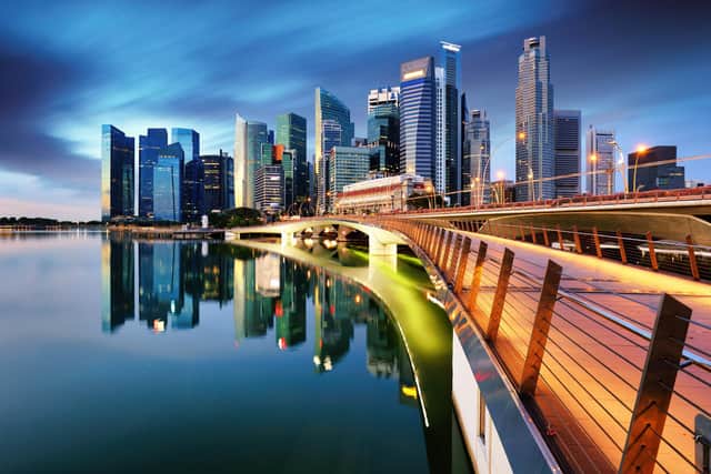 The Singapore skyline. Picture: Getty Images