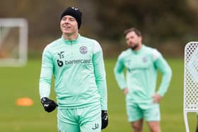 Kevin Nisbet will feature in Hibs' upcoming friendlies against Middlesbrough and FC Edinburgh. (Photo by Ross Parker / SNS Group)