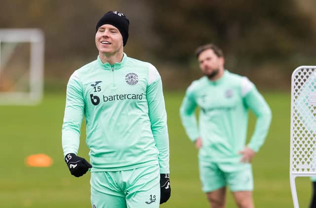 Kevin Nisbet will feature in Hibs' upcoming friendlies against Middlesbrough and FC Edinburgh. (Photo by Ross Parker / SNS Group)