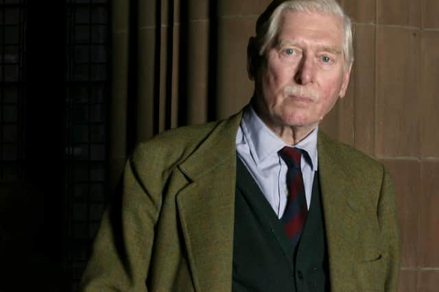 Major General Sir John Swinton, pictured at the National Portrait Gallery in February 2004.