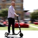 The e-scooter is the closest thing to the hoverboard seen in the Back to the Future films (Picture: Phil Walter/Getty Images)